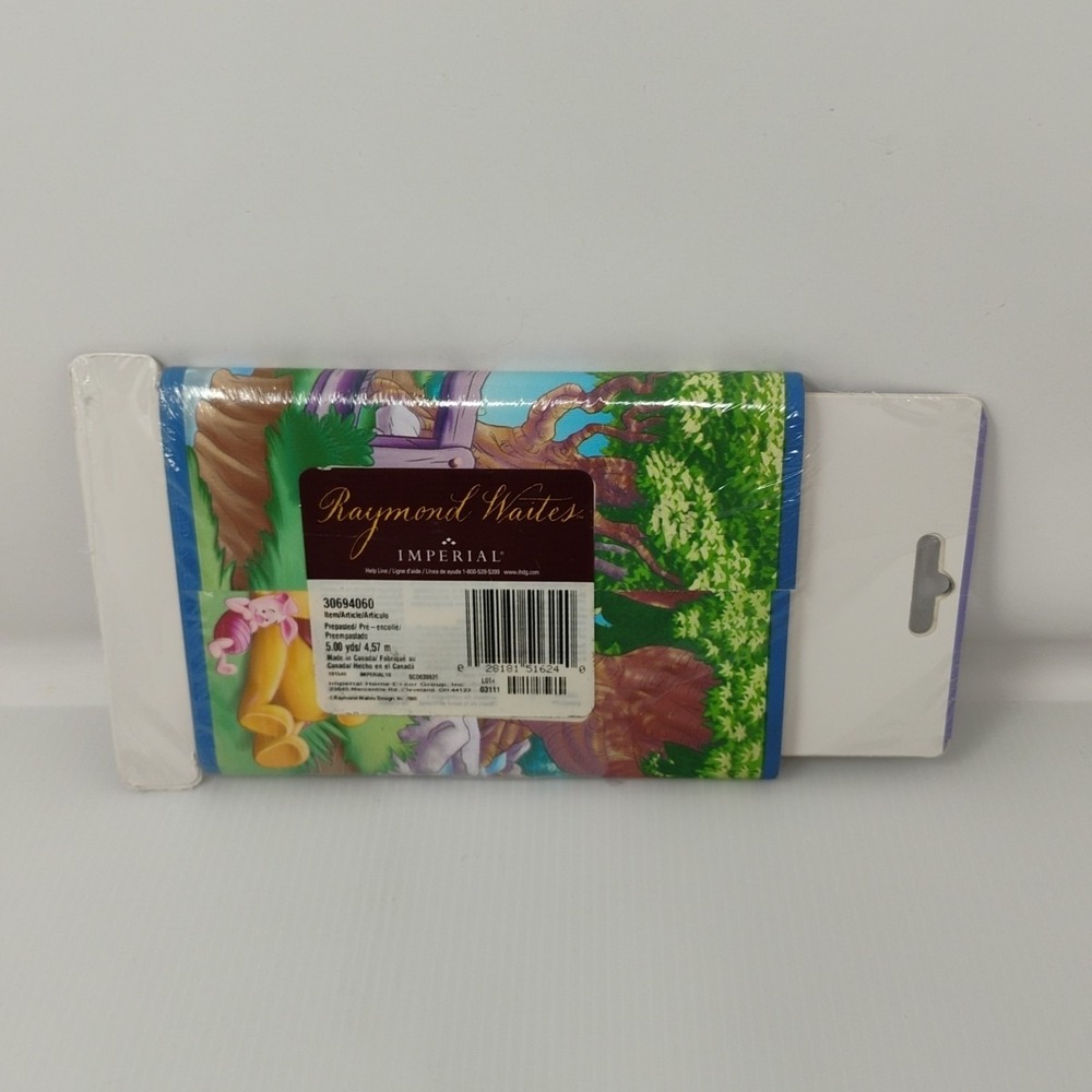 Winnie The Pooh Self Stick Wall Border‎ Disney Imperial 2 Packs 5 Yards See Note - Picture 5 of 8